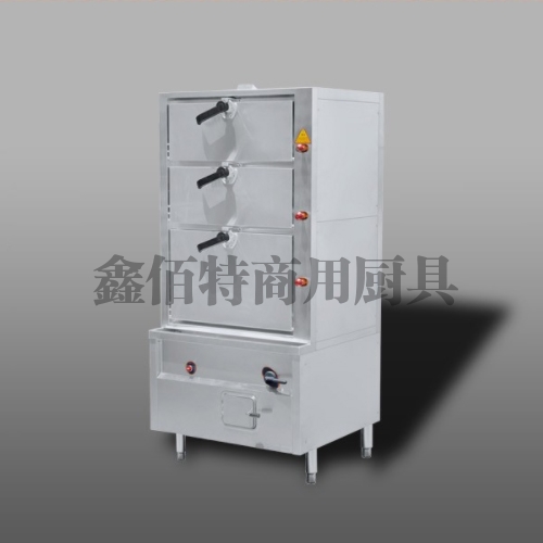 佰菲三门海鲜蒸柜